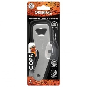 ABRIDOR DE LATA/GARRAFA INOX PROFISSIONAL