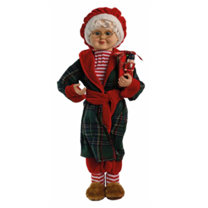 MAMAE NOEL NATAL PIJAMA/ROUPAO 46CM