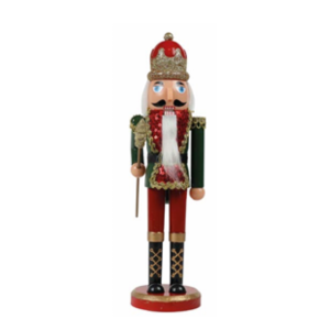 QUEBRA NOZES NATAL DECOR LANCA 28CM VM/VD