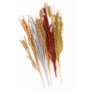 GALHO NATAL C/ GLITER 90CMS SORTIDA