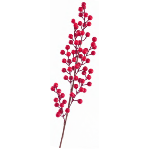 GALHO BERRY NATAL DE RAMOS FRUTOS 62 CMS