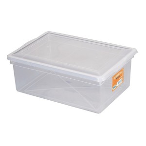 CAIXA PLÁSTICA 340 C/ TAMPA 20 LTS